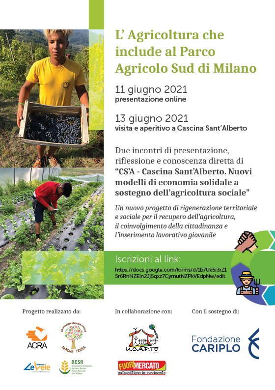 lancio progetto Cascina Sant'Alberto | ACRA