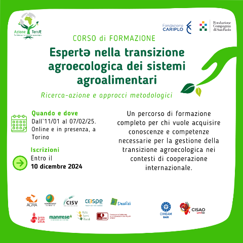 cover corso azione terrae agroecologia